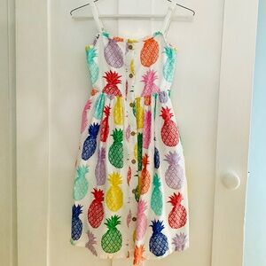 Mini Boden Colorful Pineapple Dress